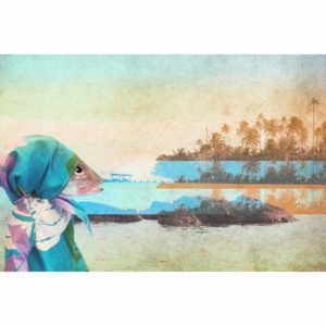 A la recherche d’un nouvel Eden #9 (30x42cm encadré)